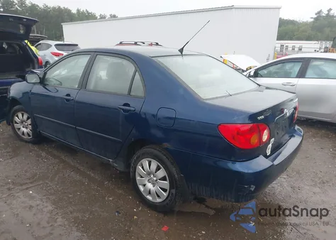 2004 Toyota Corolla Le из США, поврежденный, VIN 2T1BR32E24C290469
